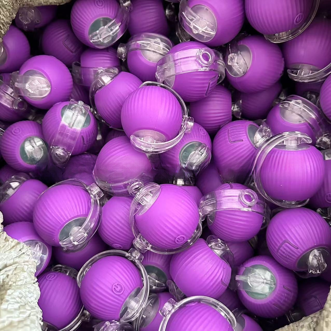 Rechargeable Smart Interactive Pet Ball ? Automatic Bouncing & Teaser Rope Toy for Dogs & Cats