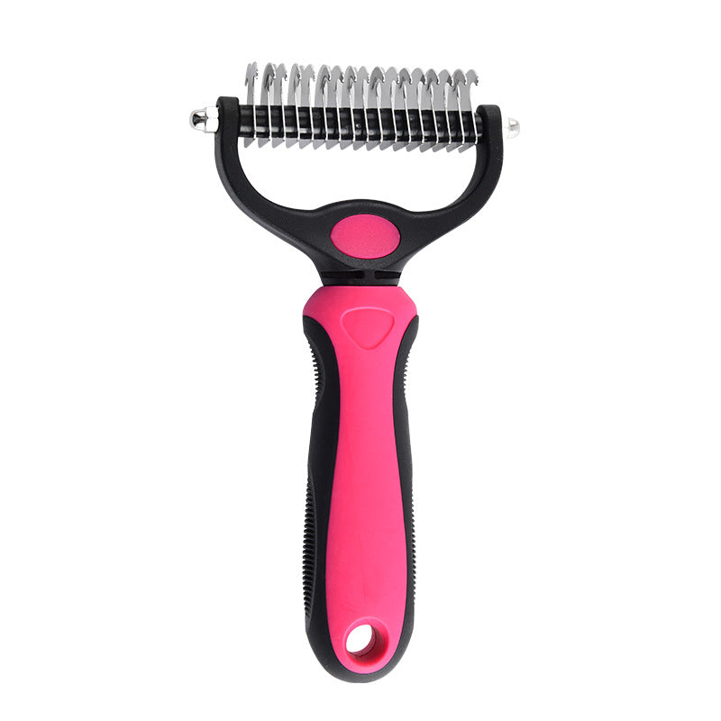 Universal Pet Hair Removal & Detangling Comb for Dogs & Cats