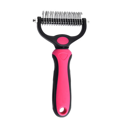 Universal Pet Hair Removal & Detangling Comb for Dogs & Cats