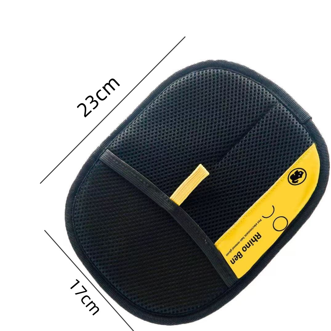 Pet Hair Removal Grooming Glove ? Gentle Deshedding Brush for Dogs & Cats