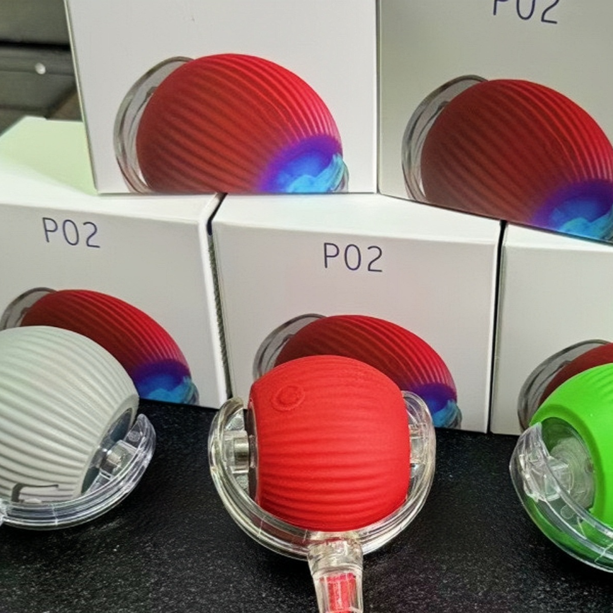 Rechargeable Smart Interactive Pet Ball ? Automatic Bouncing & Teaser Rope Toy for Dogs & Cats