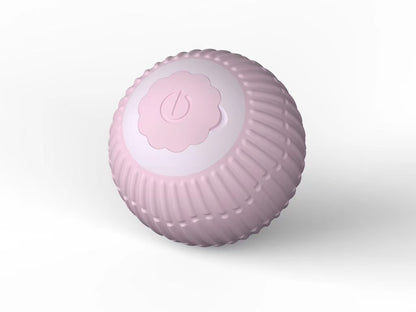 Rechargeable Smart Interactive Pet Ball ? Automatic Bouncing & Teaser Rope Toy for Dogs & Cats