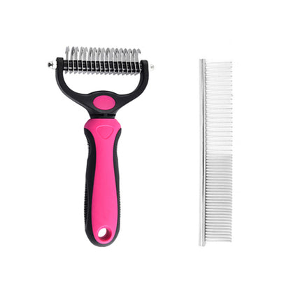 Universal Pet Hair Removal & Detangling Comb for Dogs & Cats