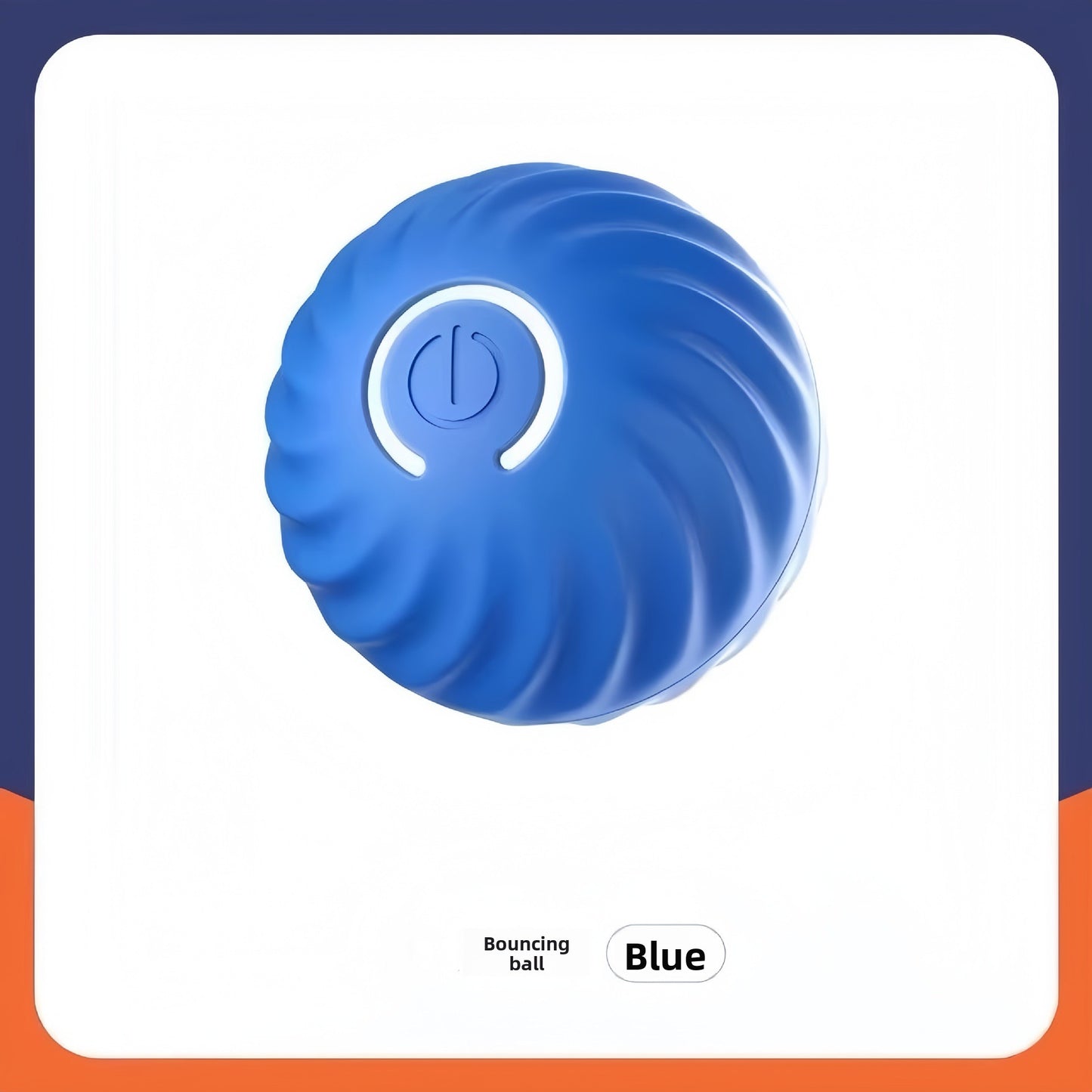 Rechargeable Smart Interactive Pet Ball ? Automatic Bouncing & Teaser Rope Toy for Dogs & Cats