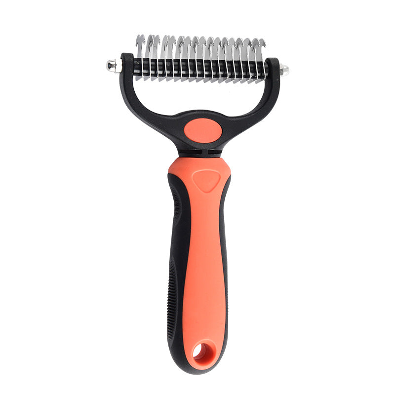 Universal Pet Hair Removal & Detangling Comb for Dogs & Cats